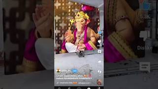 Ganesh Chaturthi status trending hindugod shortsfeed [upl. by Skrap187]