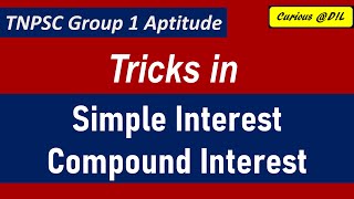 Simple Interest amp Compound Interest Tricks  TNPSC Group 1 Prelims  Adil tnpsc group1 aptitude [upl. by Valenba]