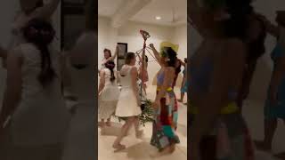 Maypole Dancing in Mexico [upl. by Alegnasor]