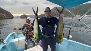 Panga Fishing Mismaloya Puerto Vallarta Jalisco Mexico [upl. by Ribaudo459]