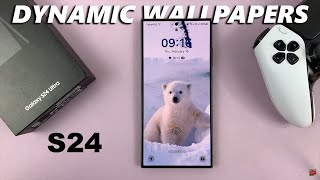 How To Set Up Dynamic Lock Screen Wallpapers On Samsung Galaxy S24  S24 Ultra [upl. by Aipmylo943]