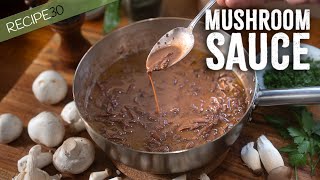 An Amazing Restaurant Mushroom Sauce You Need at Home [upl. by Anairuy]