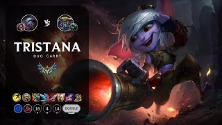 Tristana ADC vs Nasus  EUW Challenger Patch 148 [upl. by Carbo]