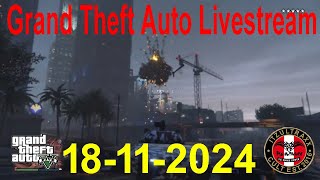 Grand Theft Auto V PS4 Livestream 18112024 [upl. by Atela968]