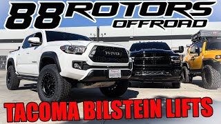 TACOMA BILSTEIN 5100 6112 5160 SHOCKS LIFTED 4X4 TRD OFFROAD [upl. by Clorinda831]