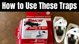 How to Use Tomcat Traps to Catch Mice [upl. by Aztiraj]