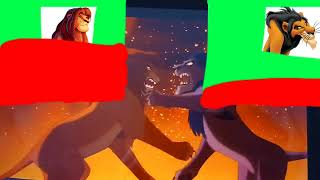 The Lion King  Simba Vs Scar With Healthbars [upl. by Richardson]