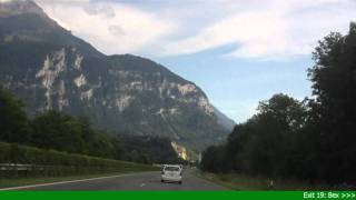 A9 Vevey  Sierre Switzerland [upl. by Jens]