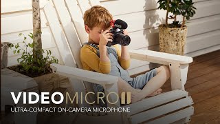 Introducing the VideoMicro II UltraCompact OnCamera Microphone [upl. by Gusti]