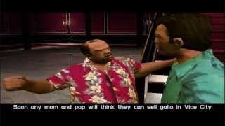 Grand Theft Auto Vice City  Chapter 4  Ricardo Diaz Cutscenes [upl. by Gustafsson]