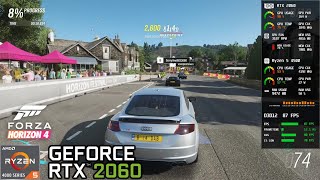 Forza Horizon 4  RTX 2060 6GB  Ryzen 5 4500 [upl. by Peednus219]