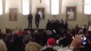 Two Catholic Priests Have A DanceOff And Its Amazing [upl. by Balsam168]