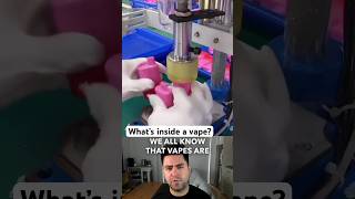 What’s actually inside vapes 👀 [upl. by Uranie548]