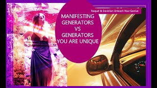 Human Design Manifesting Generators vs Generators YOU ARE UNIQUE🌟 [upl. by Davita]