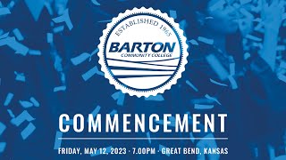 Barton Community College Graduation 2023 LIVE [upl. by Ashly]