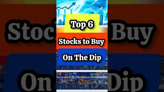 Top 6 stocks to buy on Dips  Worst Month Since Covid Crash SHOULD YOU BUY STOCKS NOW shortsfeed [upl. by Ymot739]