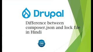 Difference between composer json and lock file in Hindi [upl. by Einegue]