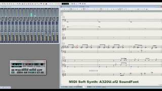 SoundFont A320Usf2 Timbre Comparison of Midi Soft Synthesizer Part210 [upl. by Ilat]