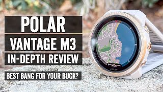 Polar Vantage M3 InDepth Review Everything Thats New [upl. by Odrautse92]