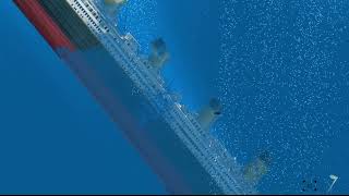 Sinking Ship Titanic  Floating Sandbox [upl. by Royall]