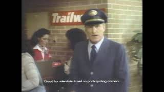 1982 Trailways Bus Commercial [upl. by Gillespie581]