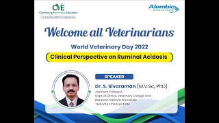 Clinical Perspective on Ruminal Acidosis by DrSSivaraman [upl. by Aimo]