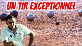 Un Tir Exceptionnel à 12M70  Pétanque 🔥💣 [upl. by Hairabez]