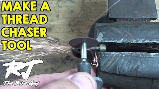 How To Make Easy Thread Chaser Tool To Fix Damaged Threads [upl. by Griffy908]