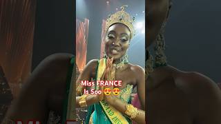 REASON WHY MISS FRANCE WON PEOPLES HEART 🤩🤩❤️ trending missfrance mgi2024 [upl. by Narej]