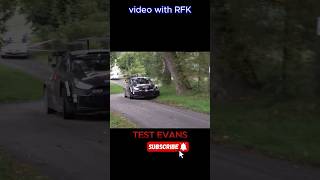 WRC RALLY 2024 CENTRAL EUROPE TEST VANS automobile toyotagazooracing wrc rallyfanskatovice [upl. by Watkin]