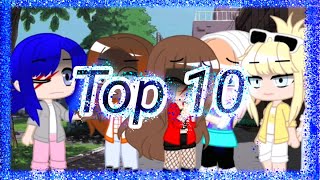 Top 10  Truth potion on Marinette  Gacha [upl. by Mcnalley]