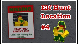 Location of Elf 4 in Bloxburg Elf Hunt 2021 [upl. by Gleda]