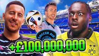 £100 MILLION at the BIGGEST Charity Football Match with HAZARD MINIMINTER amp MORE 🔥 [upl. by Akenal]