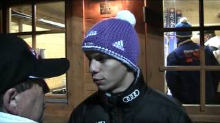 Andreas Wellinger im Interview  Klingenthal 21112014 [upl. by Ynez242]