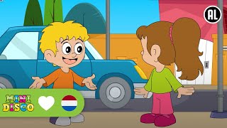 OP STRAAT  Kinderliedjes  Liedjes voor Peuters en Kleuters  Minidisco [upl. by Eninaj661]