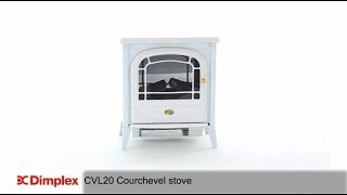 Dimplex Courchevel Optiflame Electric Stove [upl. by Saihttam875]