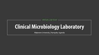 Makerere University Virtual Lab Tour Clinical Microbiology Laboratory [upl. by Nylla]