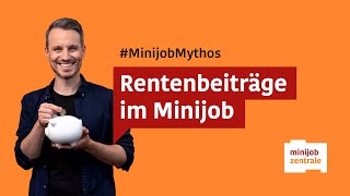 Minijob und Rente Einzahlen lohnt sich Mythos oder Wahrheit [upl. by Sheffie]