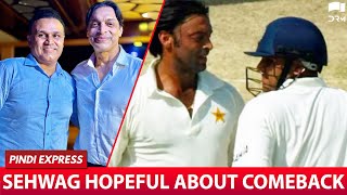 Sehwag Hopeful About Comeback  PAKvENG  INDvNZ  Shoaib Akhtar [upl. by Saul]