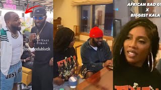 Odumodublvck Meet Davido and Tiwa Savage for New Song as Davido and Tiwa Savage Still Beef [upl. by Patricia]