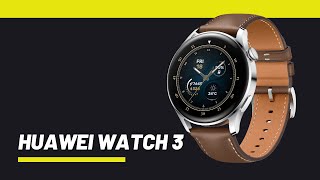 Huawei Watch 3 Smartwatch mit HarmonyOS für iOS und Android [upl. by Lincoln946]