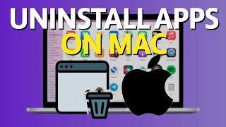 How To Uninstall Apps on Mac  Delete Apps on Macbook Tutorial [upl. by Akisey]