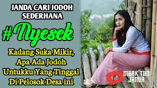 Nyesek‼️Kadang Suka Mikir Apa Mungkin Ada Jodoh Untukku Yang Tinggal Di Desa Ini☑️ Janda Cari Jodoh [upl. by Nelaf851]