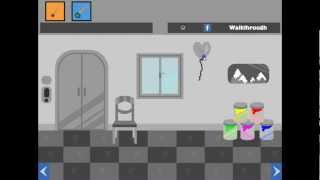 Grey Room Escape Walkthrough [upl. by Bahr]