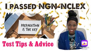 I passed the NGNNCLEX 85 questions Test tips amp advice nursing test newgradnurse [upl. by Lucic]