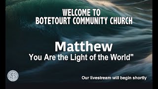 Sunday October 27 2024 quotYou Are the Light of the Worldquot  Matthew 514–17  Guest Robert Mullen [upl. by Amersham]