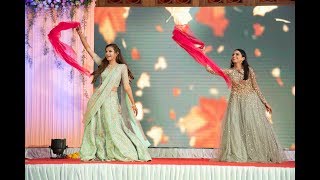 Chunari Chunari  Laung Gawacha  Bride and Sister Dance  Dancamaze  Sangeet Dance [upl. by Tu]