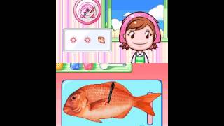 Cooking Mama 2 Sea Bream Carpaccio [upl. by Kreitman]