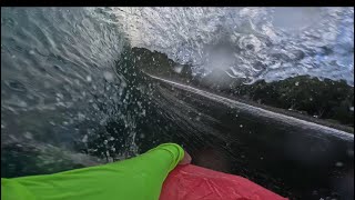 Waipio valley barrels before school waipiovalley bodyboarding surf viralvideo fypシ゚ [upl. by Nosnaj]