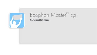 Ecophon Master™ Eg 600x600 mm installation [upl. by Aiksa]